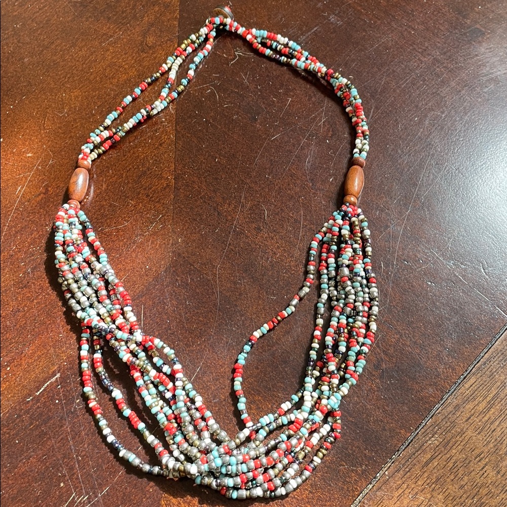 Multicolor Beaded Necklace